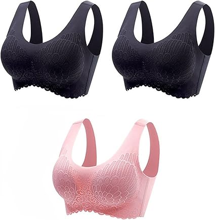 Thai Latex Bra Women One Piece Wire Free Seamless Underwear Comfortable Sports Bras