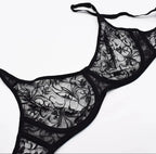 Transparent Cotton Bras – Pack of 2 | Non-Padded, Non-Wired, Full Net Design